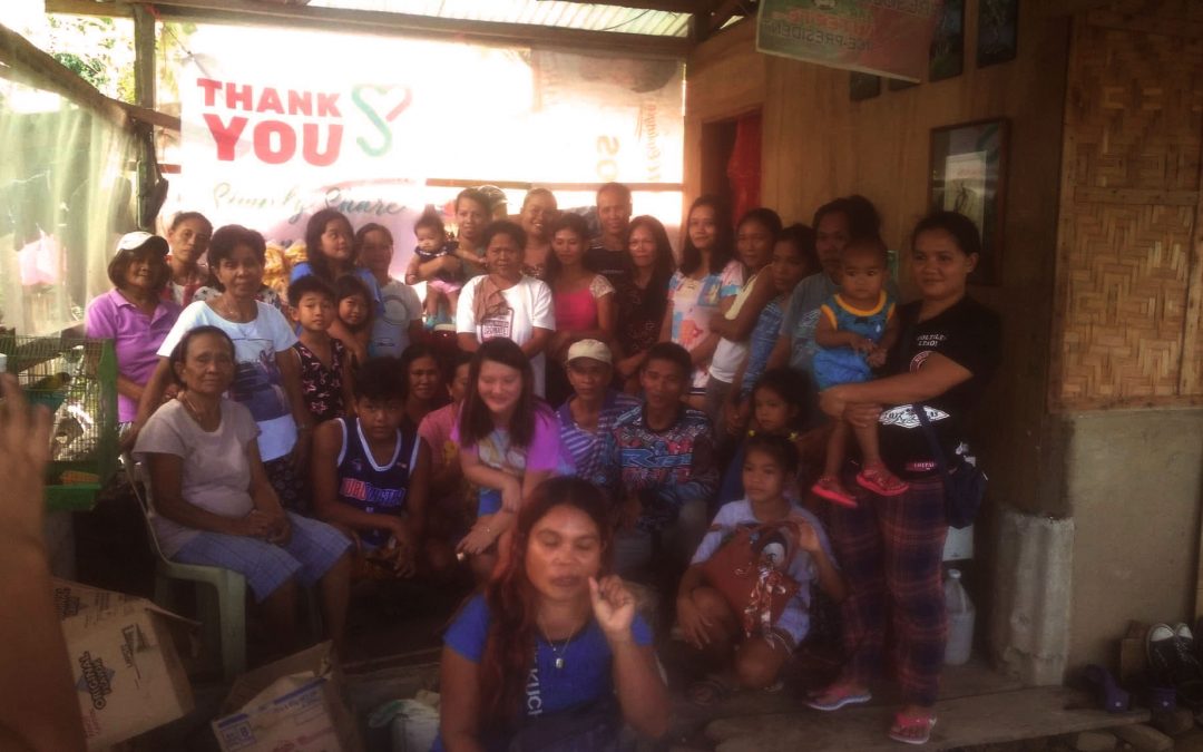 Another Successful Distribution in Barangay Tunga Moalboal Cebu